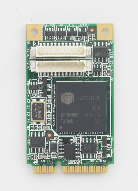 CIRCUIT MODULE, Mini PCIe VGA cards, A1 01, RoHS